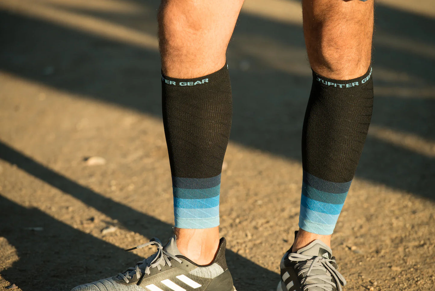 Jupitergear Endurance Compression Calf & Leg Sleeve for Running and Hiking