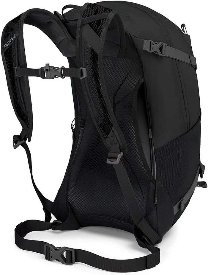 Hikelite 26L Unisex Hiking Backpack, Black