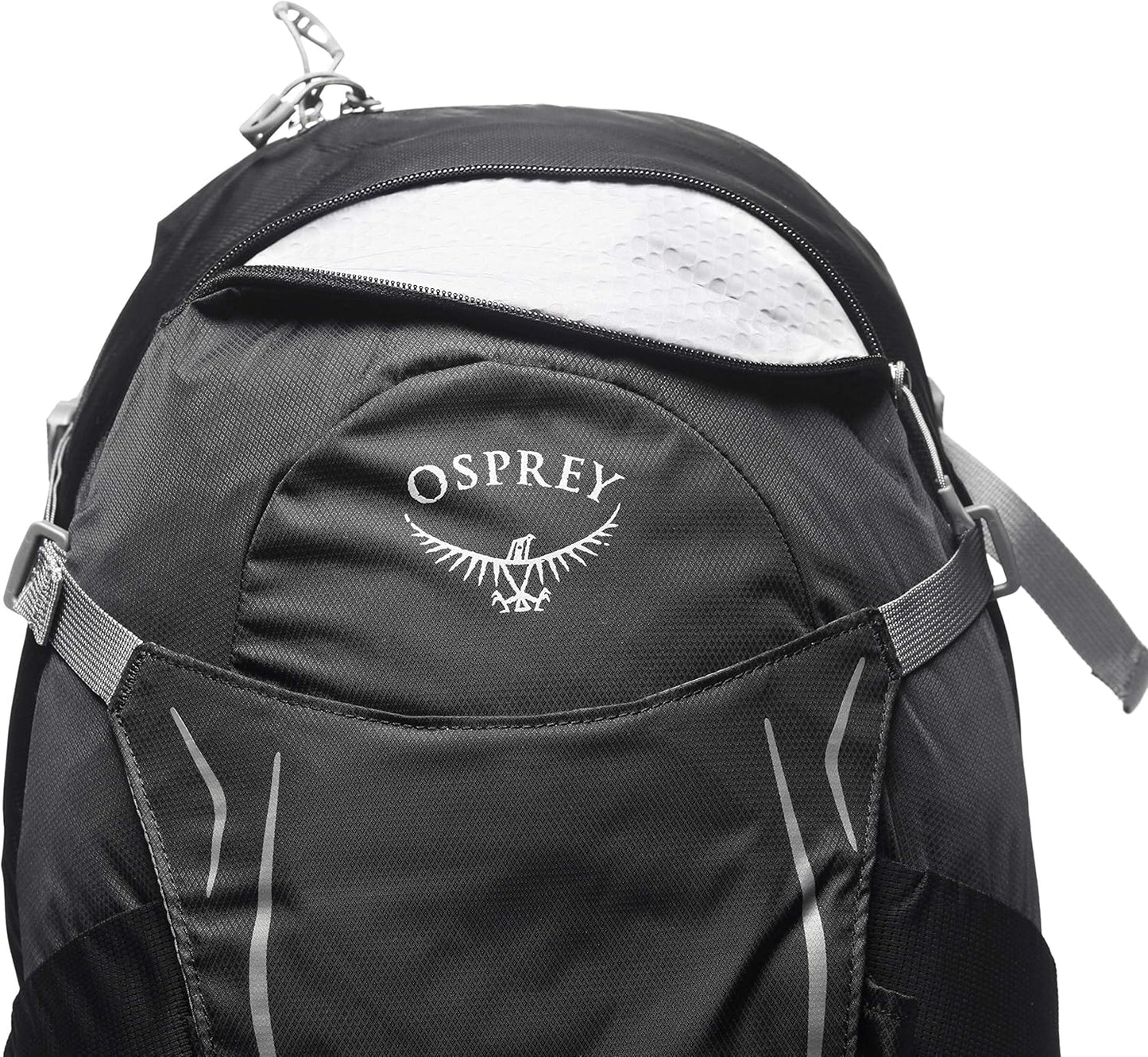 Hikelite 26L Unisex Hiking Backpack, Black