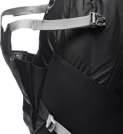 Hikelite 26L Unisex Hiking Backpack, Black